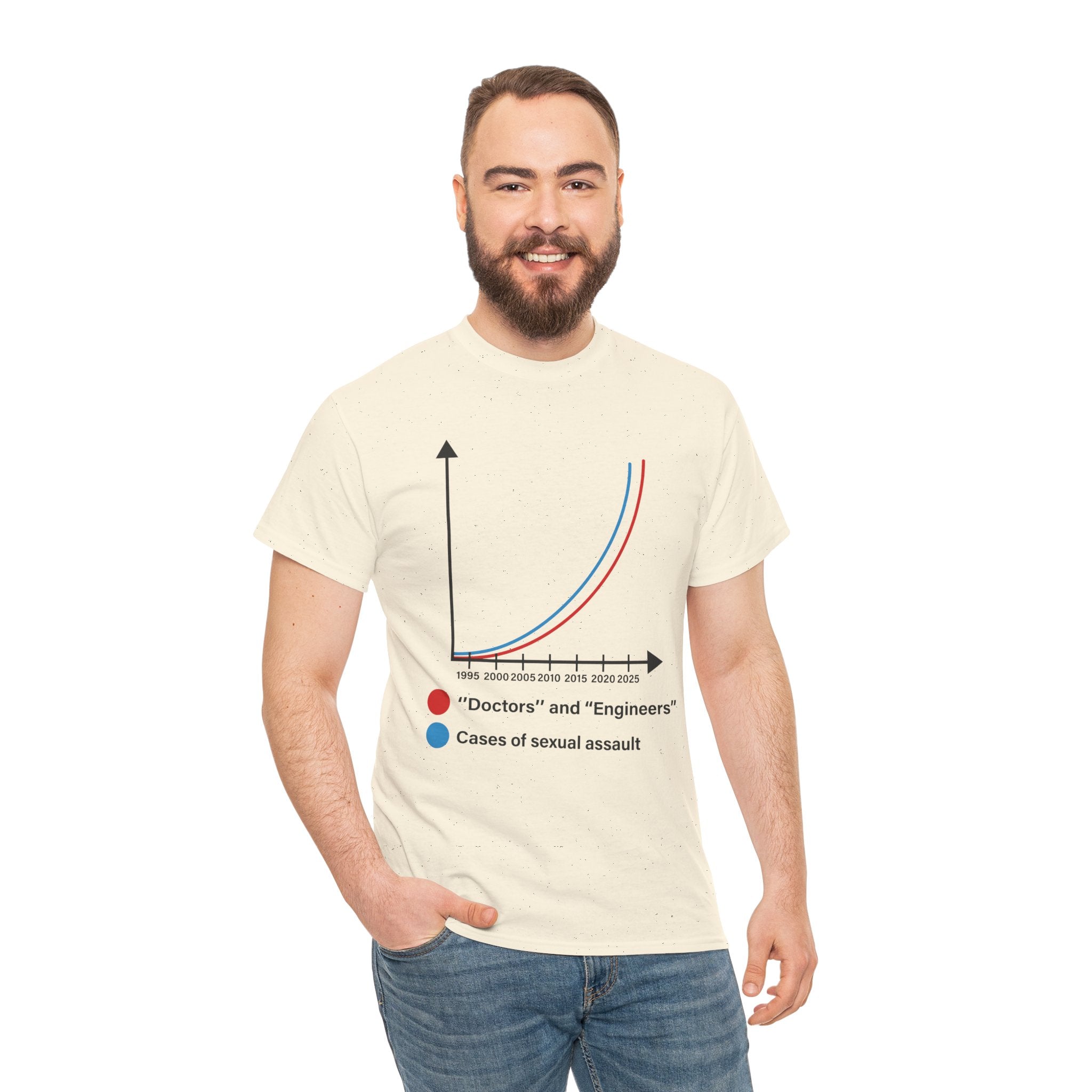 T-Shirt — ‘Doctors’ and ‘Engineers’ vs Cases of Sexual Assault Graphic Tee
